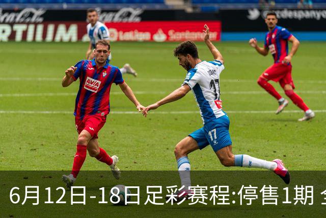6月12日-18日足彩赛程:停售1期 全部为世界杯小组赛